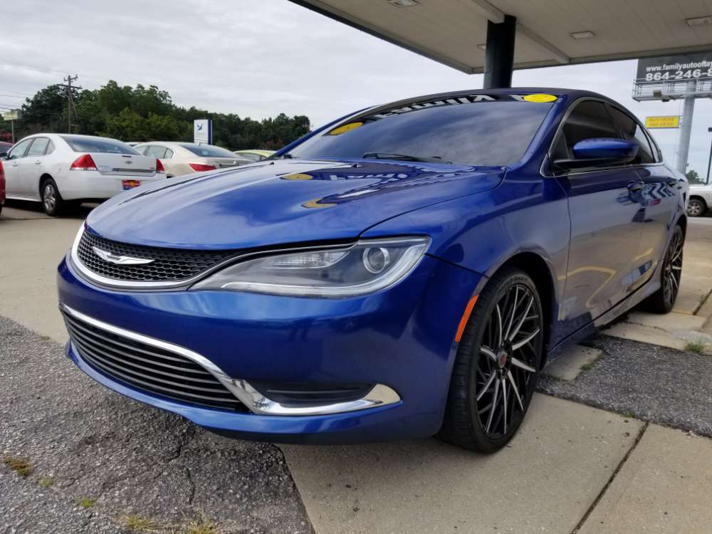 Chrysler 200 2016 Blue